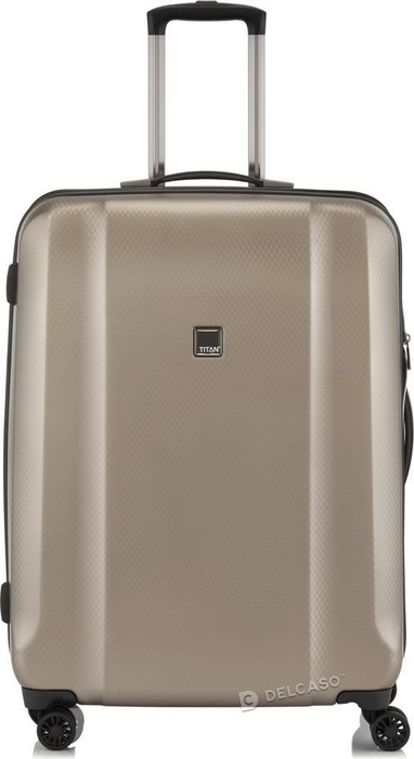 Walizka średnia - poszerzana Titan Xenon Deluxe 71 cm szampańska, zdjęcie 2
