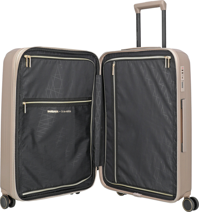 Walizka średnia Travelite Barbara Novelty 65 cm Satin Nude, zdjęcie 8