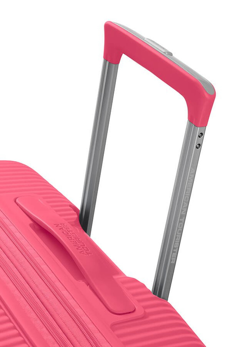 Walizka American Tourister Soundbox 67 cm powiększana różowa, zdjęcie 6