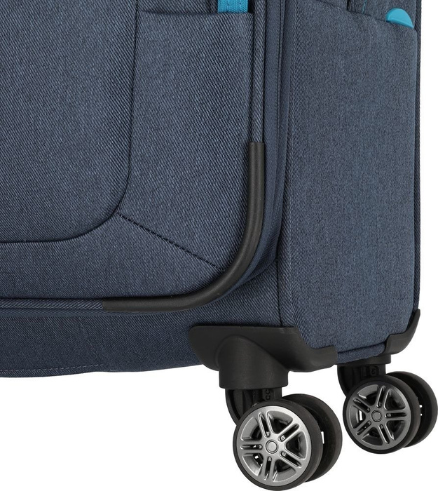 Walizka średnia poszerzana Travelite Madeira 67 cm granatowa, zdjęcie 9