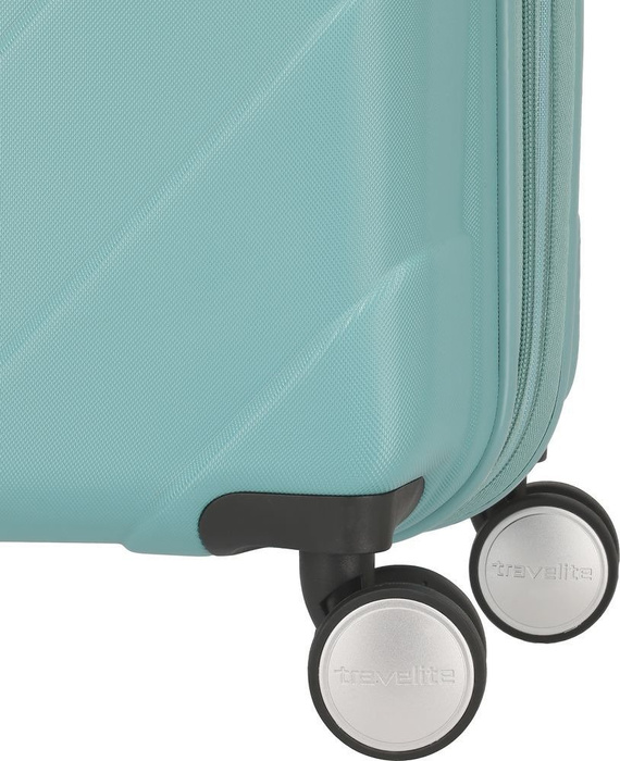 Walizka średnia - poszerzana Travelite Kalisto 67 cm Turkusowy, zdjęcie 7