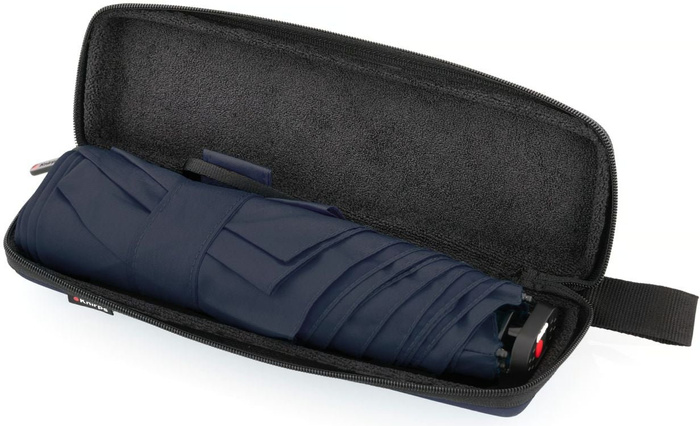 Parasol manualny Knirps X4U Ultralight Slim Manual With Eva Case - Navy, zdjęcie 2