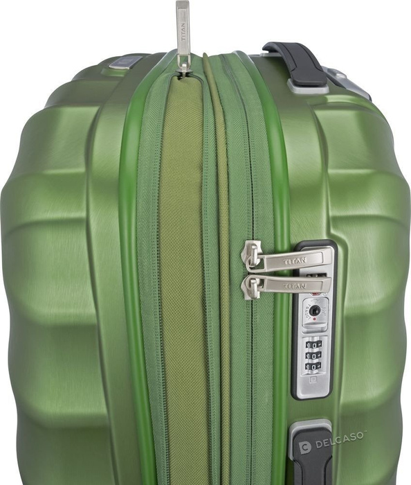 Walizka średnia - poszerzana Titan Shooting Star 66 cm zielona, zdjęcie 10