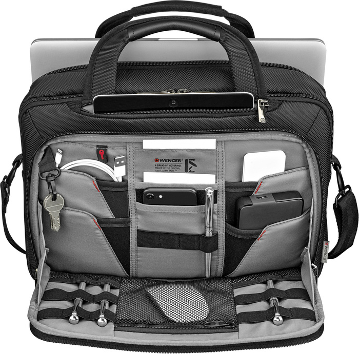 Torba na laptopa 11,6"-13,3" Wenger BC Pro Czarna, zdjęcie 5