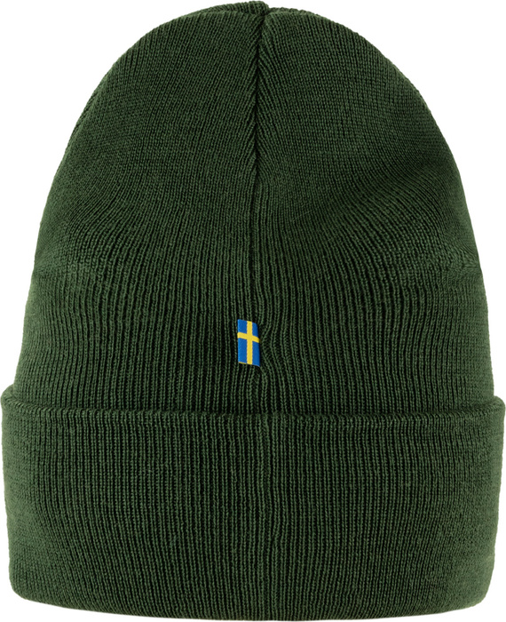 Vlněná čepice Fjallraven Classic Knit Hat - deep forest, zdjęcie 2