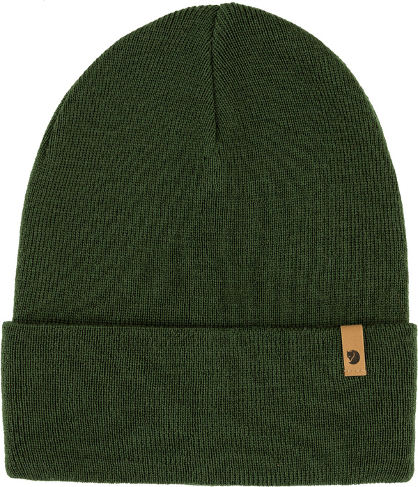 Vlněná čepice Fjallraven Classic Knit Hat - deep forest, zdjęcie 3