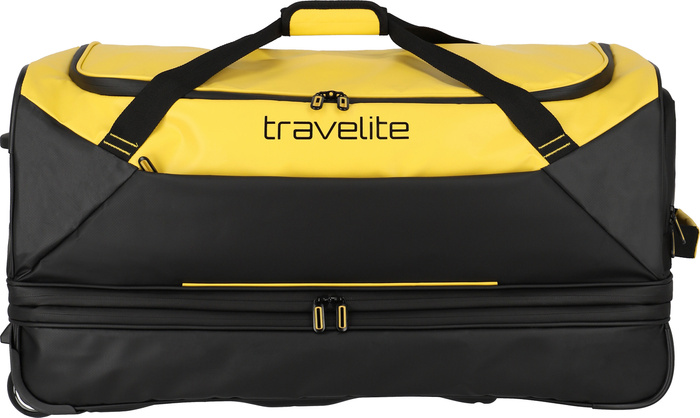 Torba podróżna na kółkach Travelite Basics 98l - żółta, zdjęcie 3
