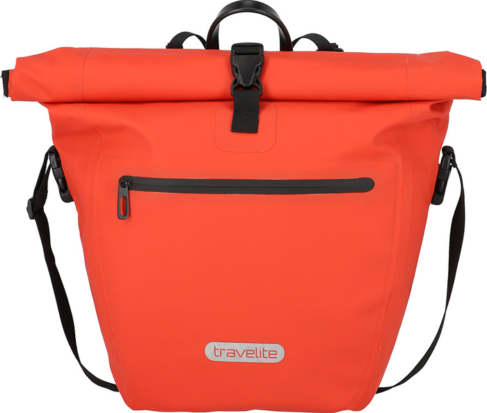Torba rowerowa Travelite Basics Czerwona