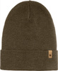 Czapka wełniana Fjallraven Classic Knit Hat - dark olive, zdjęcie 3