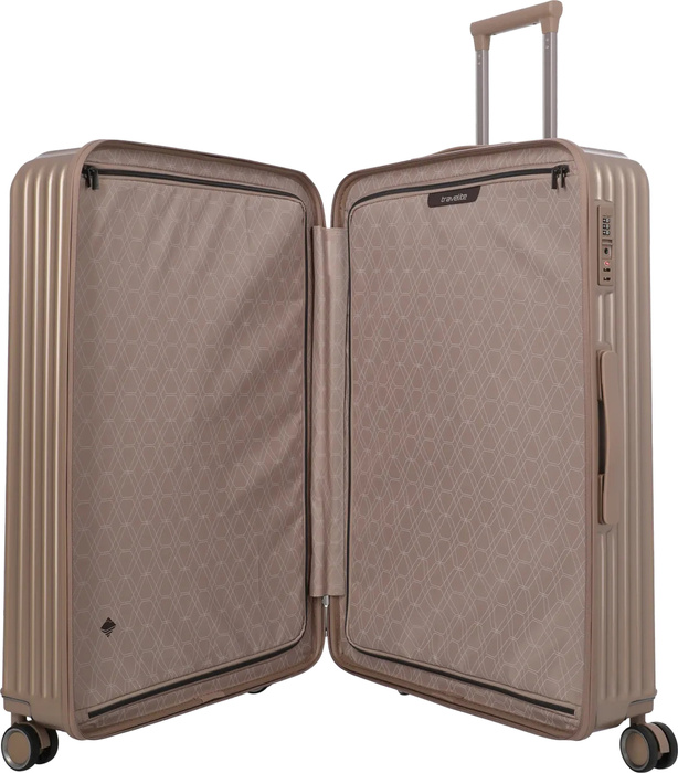 Walizka duża Travelite Paros 77 cm Brązowa, zdjęcie 7