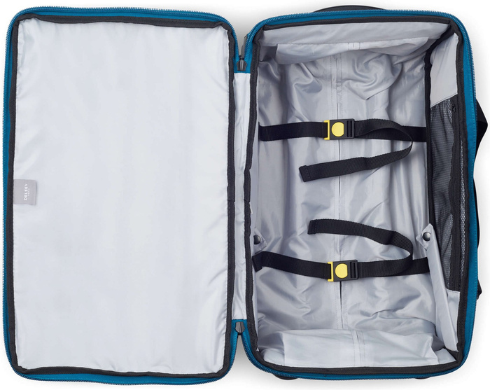 Torba podróżna na kółkach Delsey Egoa 53 cm Niebieska, zdjęcie 4