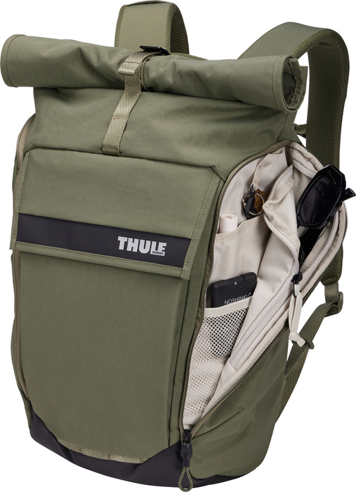 Plecak Thule Paramount Roll-top na Laptopa do 16" zielony, zdjęcie 11