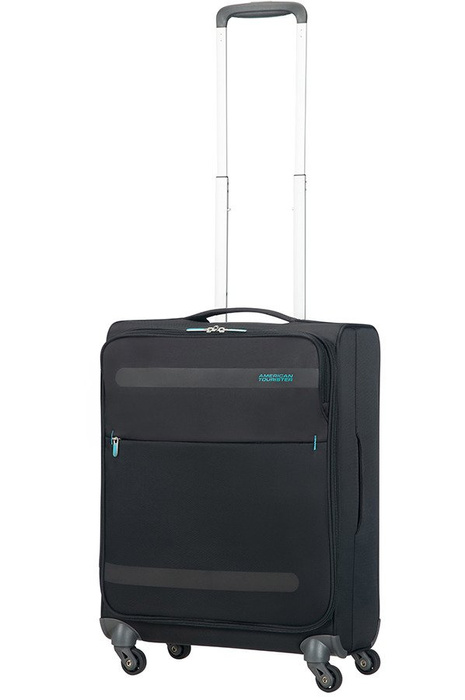 Walizka American Tourister HEROLITE 55 cm na 4 kołach Czarna, zdjęcie 3
