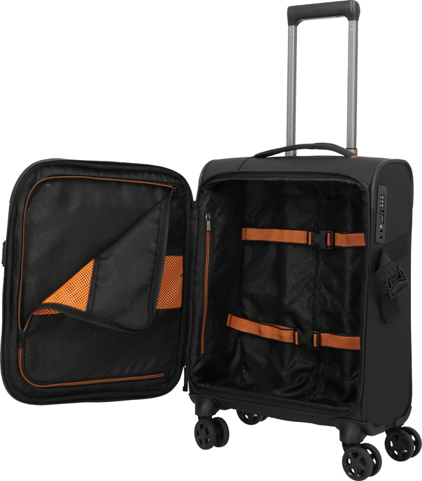 Walizka kabinowa Travelite Briize 55 cm Czarna, zdjęcie 6
