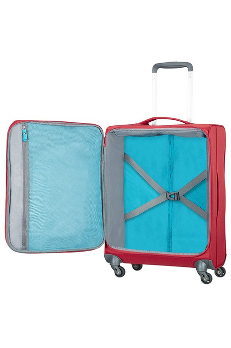 Walizka American Tourister HEROLITE 55 cm na 4 kołach Czarna, zdjęcie 2
