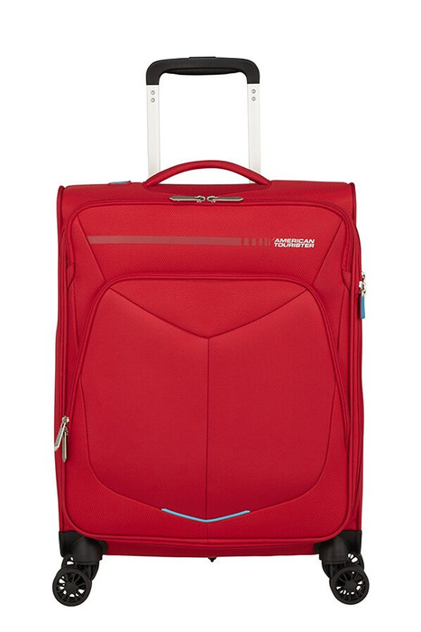 Walizka American Tourister Summerfunk na 4 kołach 55cm czerwona, zdjęcie 4