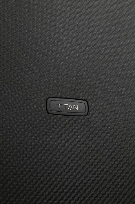 Walizka średnia - poszerzana Titan Compax czarna, zdjęcie 10