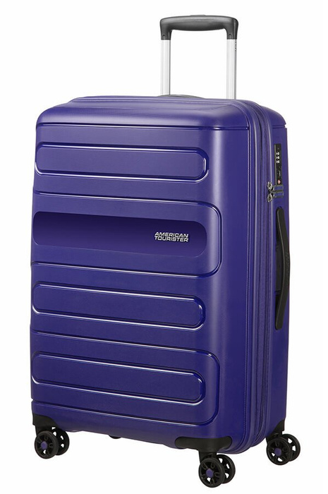 Walizka American Tourister Sunside 68 cm powiększana granatowa