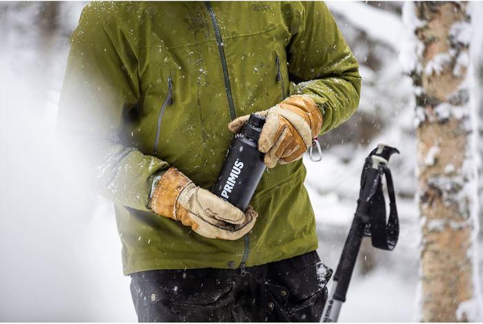 Butelka Primus TrailBottle Stainless Steel 1L - Black, zdjęcie 4