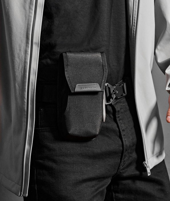 Saszetka na telefon Alpaka Modular Phone Sling V2 Axoflux - Black, zdjęcie 2