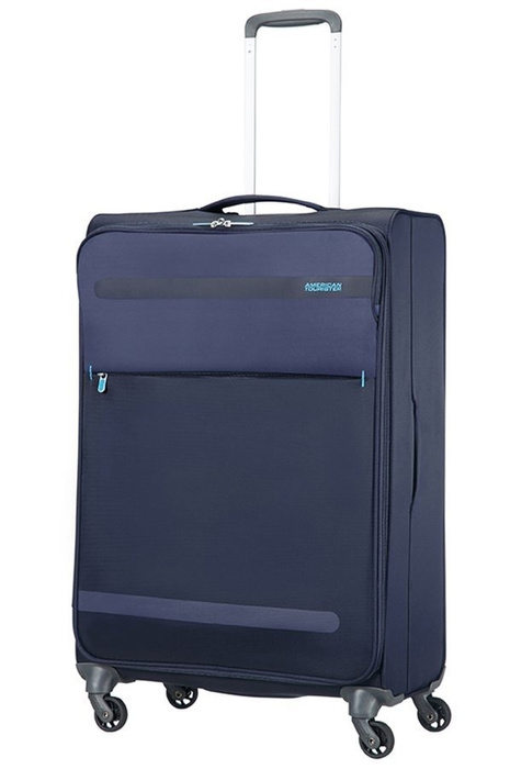 Walizka American Tourister HEROLITE 74 cm na 4 kołach Czarna, zdjęcie 3