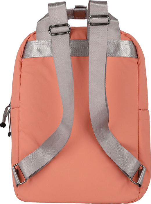 Plecak miejski wodoodporny Travelite Basics 11L - koralowy, zdjęcie 4