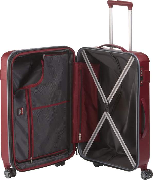 Walizka średnia poszerzana Travelite Vector 70 cm koralowa, zdjęcie 2