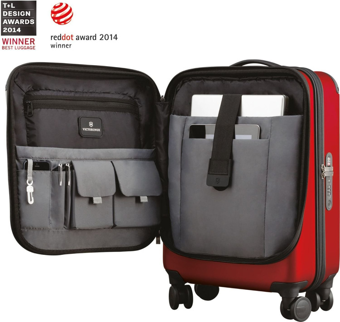 Walizka kabinowa - biznesowa Victorinox Spectra 2.0 55 cm mała czerwona, zdjęcie 2
