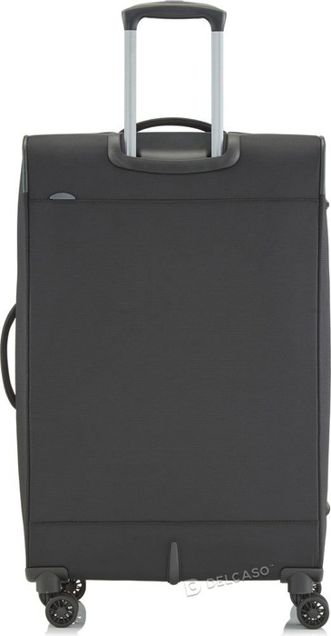 Walizka duża poszerzana Travelite CrossLite 77 cm czarna, zdjęcie 4