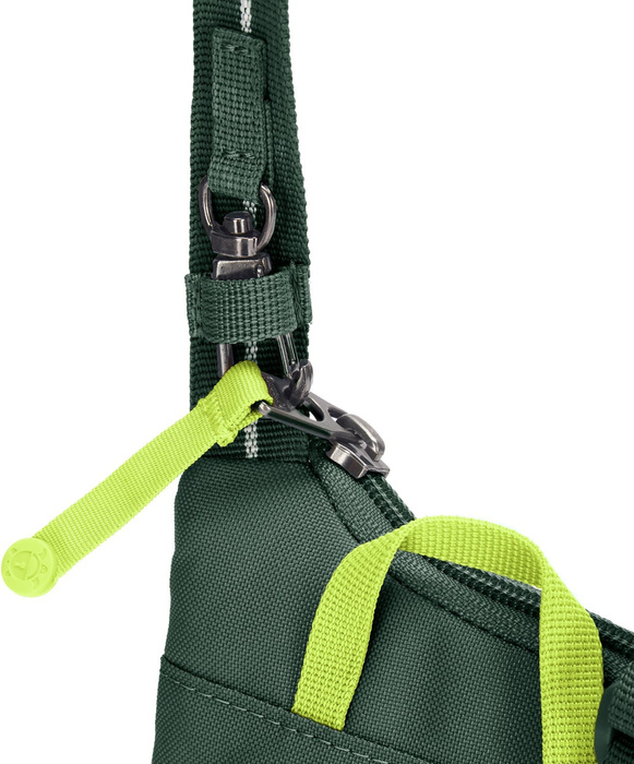 Torba antykradzieżowa na ramię Pacsafe Go Tech 0,2L- Spruce Green, zdjęcie 9