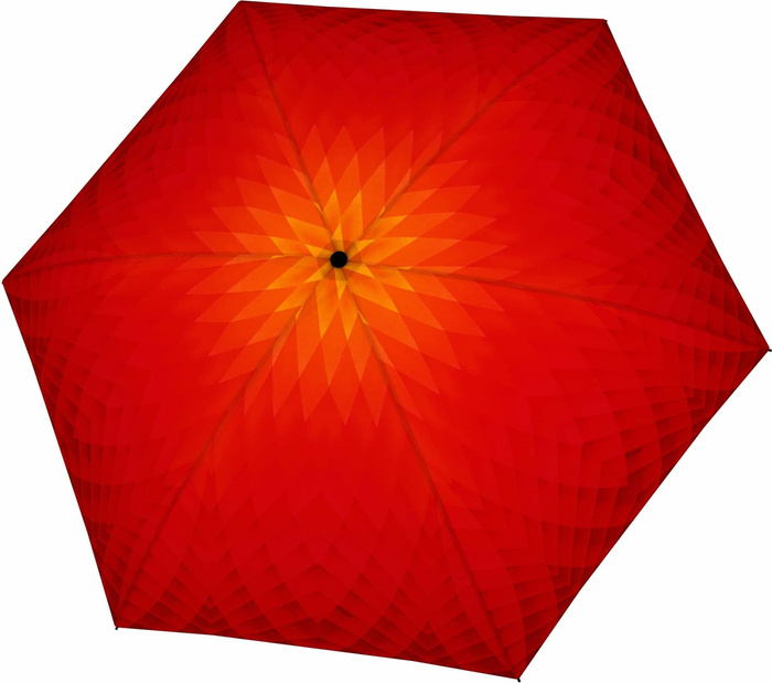 Parasol kieszonkowy Doppler Carbonsteel Mini Slim Red, zdjęcie 3