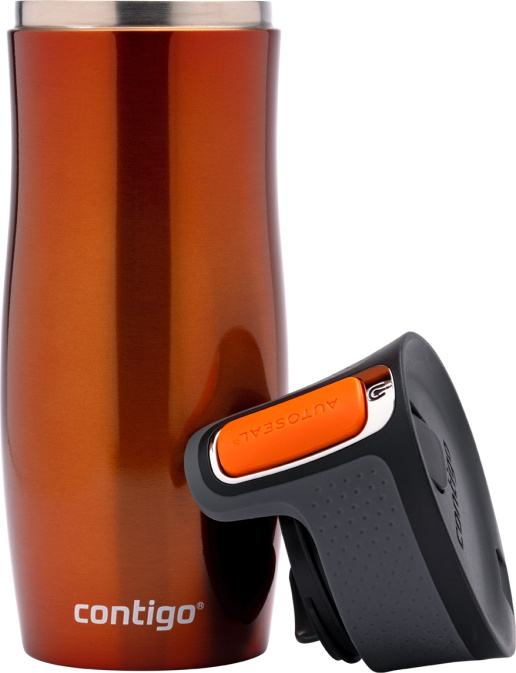 Kubek termiczny Contigo West Loop 2.0 470 ml Pomarańczowy+ Pudełko, zdjęcie 2