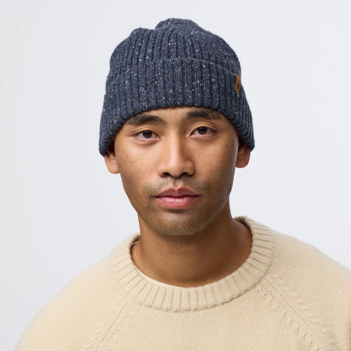 Czapka zimowa Fjallraven Övik Neps Beanie - dark navy, zdjęcie 6