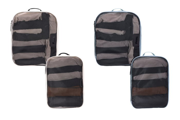 Zestaw 4 organizerów podróżnych Thule Family Packing Cube Set Pond gray / White, zdjęcie 11