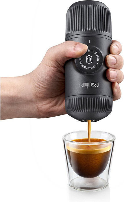 Turystyczny ekspres do kawy z etui Wacaco Nanopresso - Chill White, zdjęcie 4