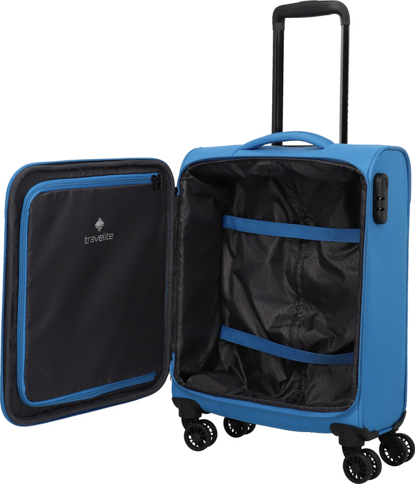 Walizka kabinowa Travelite Rügen 55 cm niebieska, zdjęcie 6