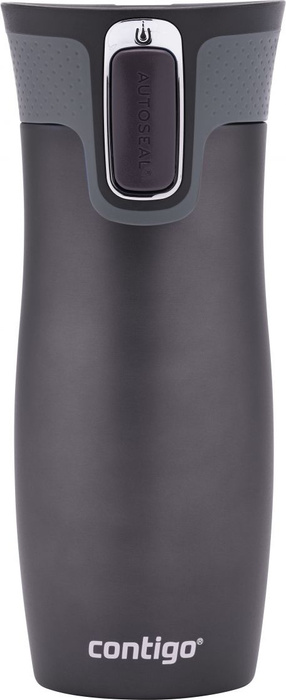 Kubek termiczny Contigo West Loop 2.0 470 ml grafitowy mat + Pudełko, zdjęcie 3