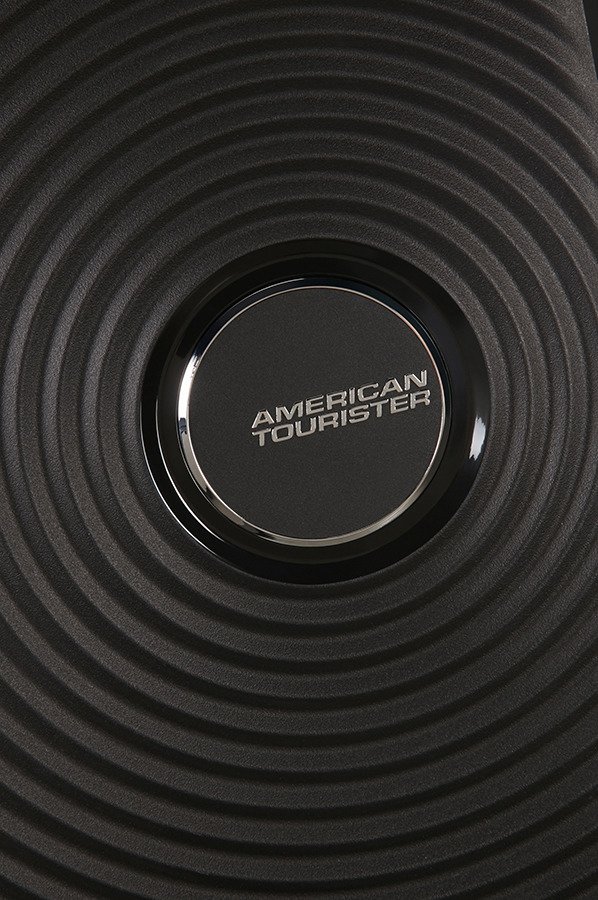 Walizka American Tourister Soundbox 67 cm powiększana czarna