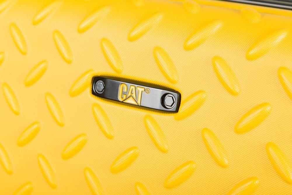 Walizka duża Cat Caterpillar Industrial Plate 74,5 cm żółta